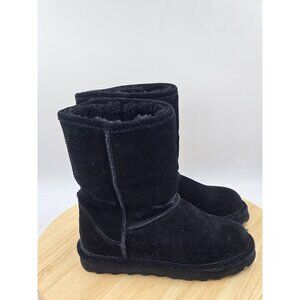 Bearpaw Elle Short  Suede Boots Womens Sz 5